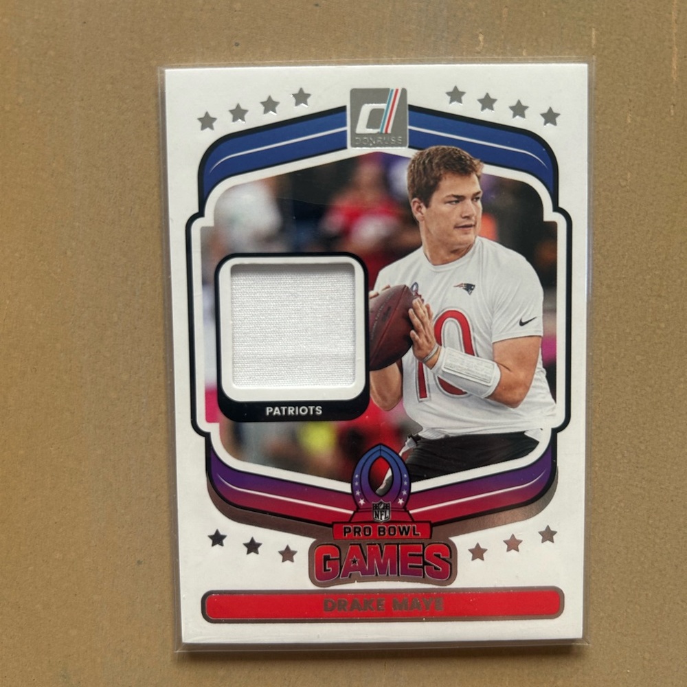 Drake Maye Pro Bowl patch!